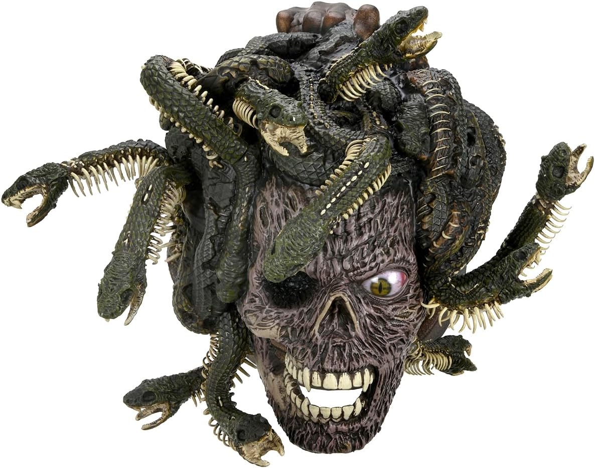 WizKids Death Saves Medusa Trophy Plaque | Wall Hanging | Highly Detailed, Hand-Painted, Full-Size Foam Sculpture