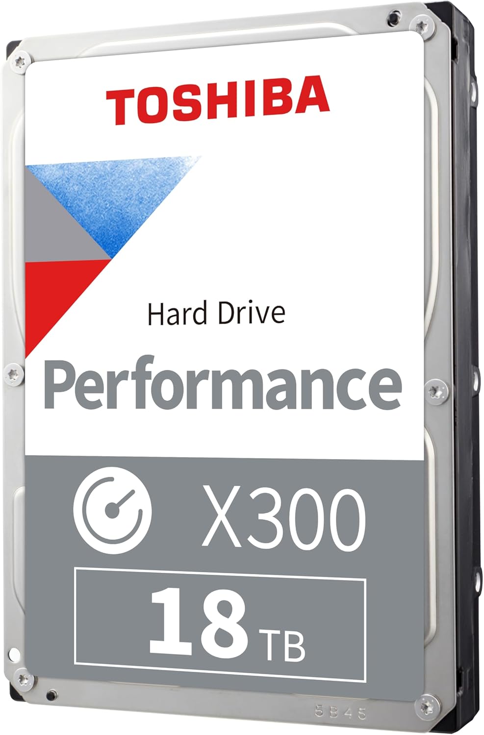 Toshiba X300 18TB Performance & Gaming 3.5-Inch Internal Hard Drive – CMR SATA 6 Gb/s 7200 RPM 512 MB Cache – HDWR51JXZSTA