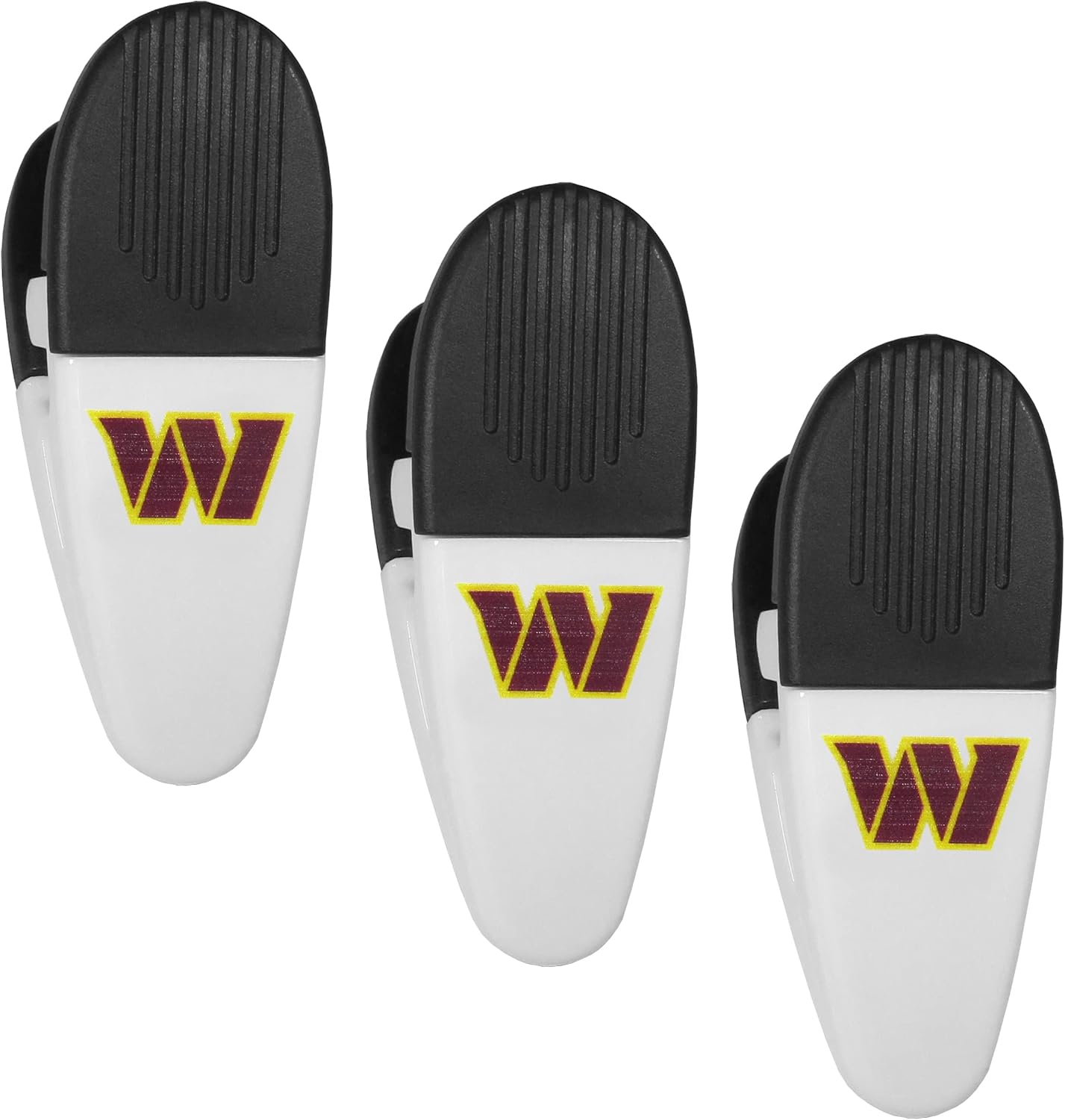 Siskiyou Sports NFL Washington Commanders Mini Chip Clip Magnets, 3 pk, One Size