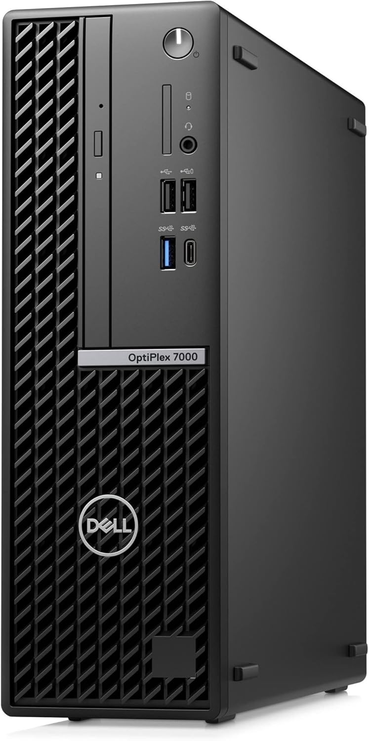 Dell OptiPlex 7000 Desktop Computer – Intel Core i5 12th Gen i5-12500 Hexa-core (6 Core) 3 GHz – 16 GB RAM DDR4 SDRAM – 256 GB M.2 PCI Express NVMe 3.0 x4 SSD – Small Form Factor – Black