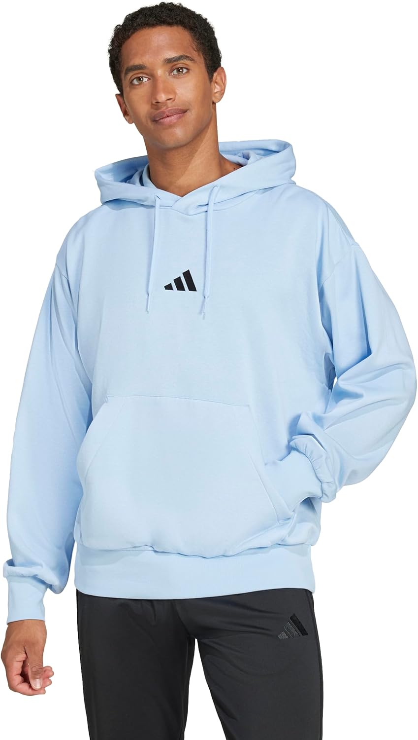 adidas Men’s Essentials Feel Cozy Fleece Hoodie