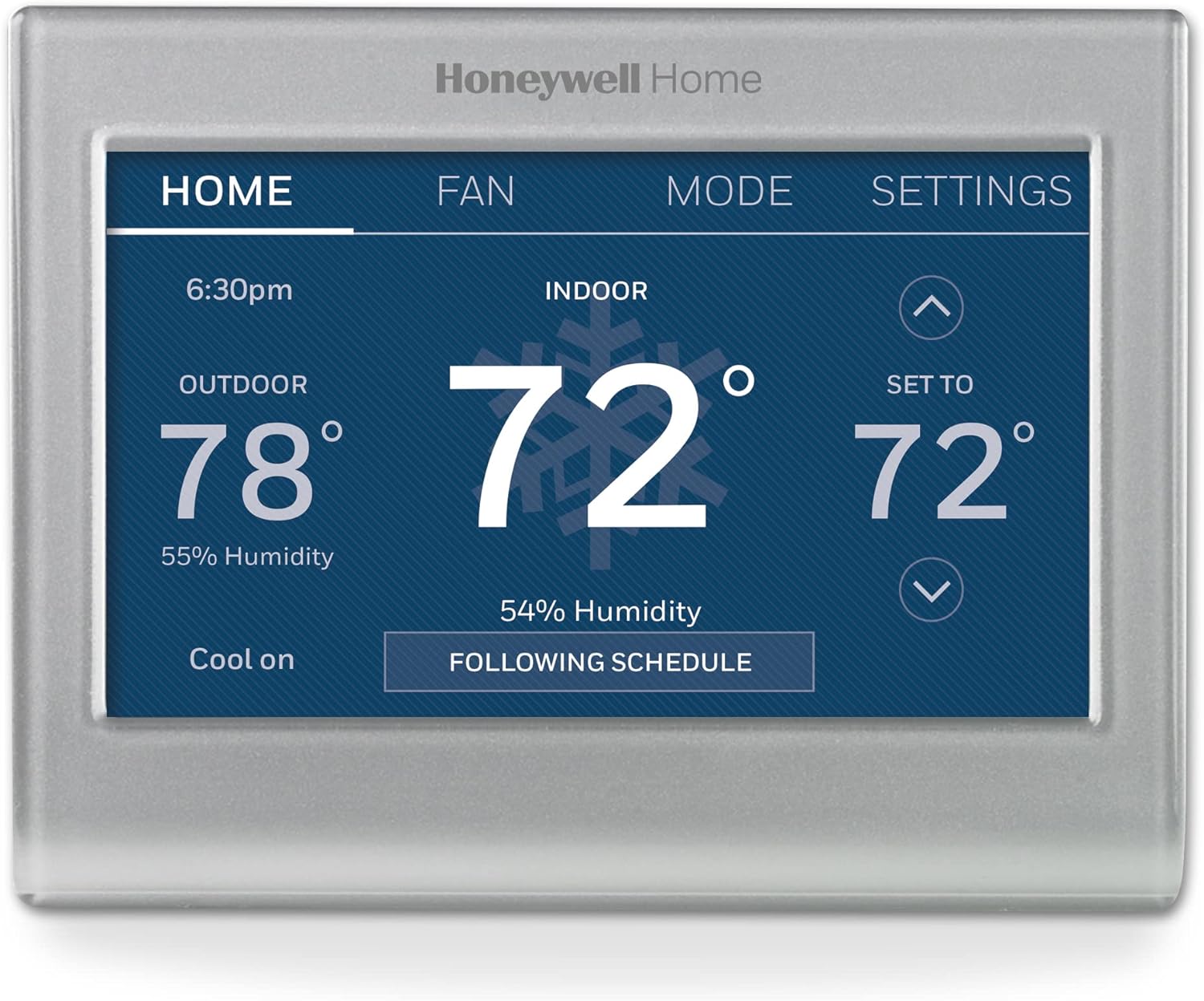 Honeywell Home RENEWRTH9585WF Wi-Fi Smart Color Thermostat (Renewed)