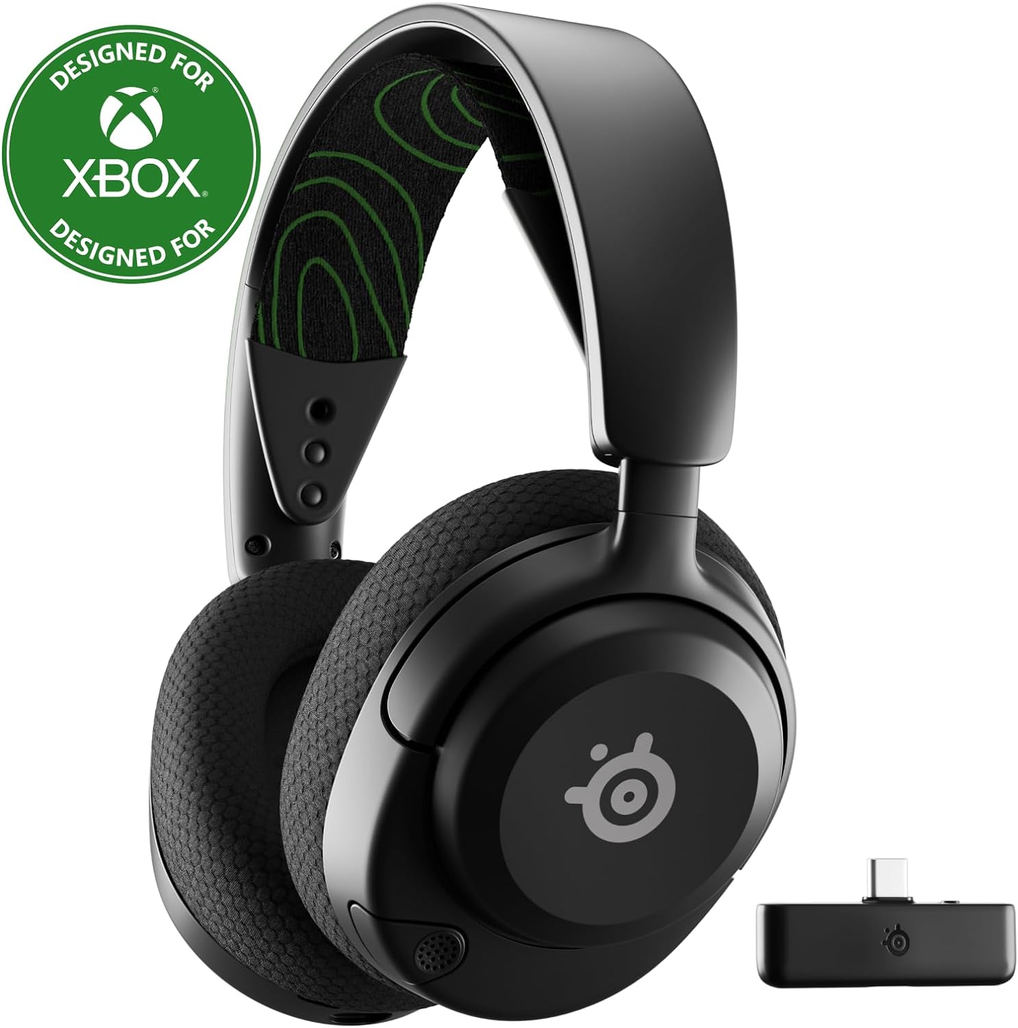 SteelSeries Arctis Nova 5X Wireless Multi-System Gaming Headset — Neodymium Magnetic Drivers — 100+ Audio Presets — 60 HR Battery — 2.4GHz or BT — ClearCast Gen2.X Mic — Xbox, PC, PS, Switch, Mobile