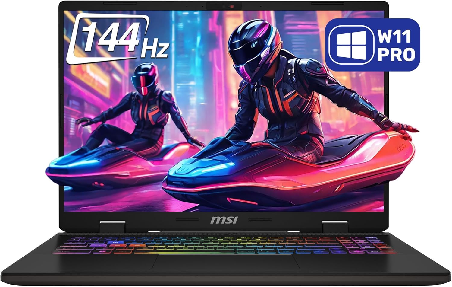 MSI Sword 16 HX Gaming Laptop, Intel i7-13700HX, 64 GB DDR5 RAM, 4 TB PCIe SSD, 16″ FHD+ (1920×1200), Nvidia G-Force RTX 4070, W11 Pro