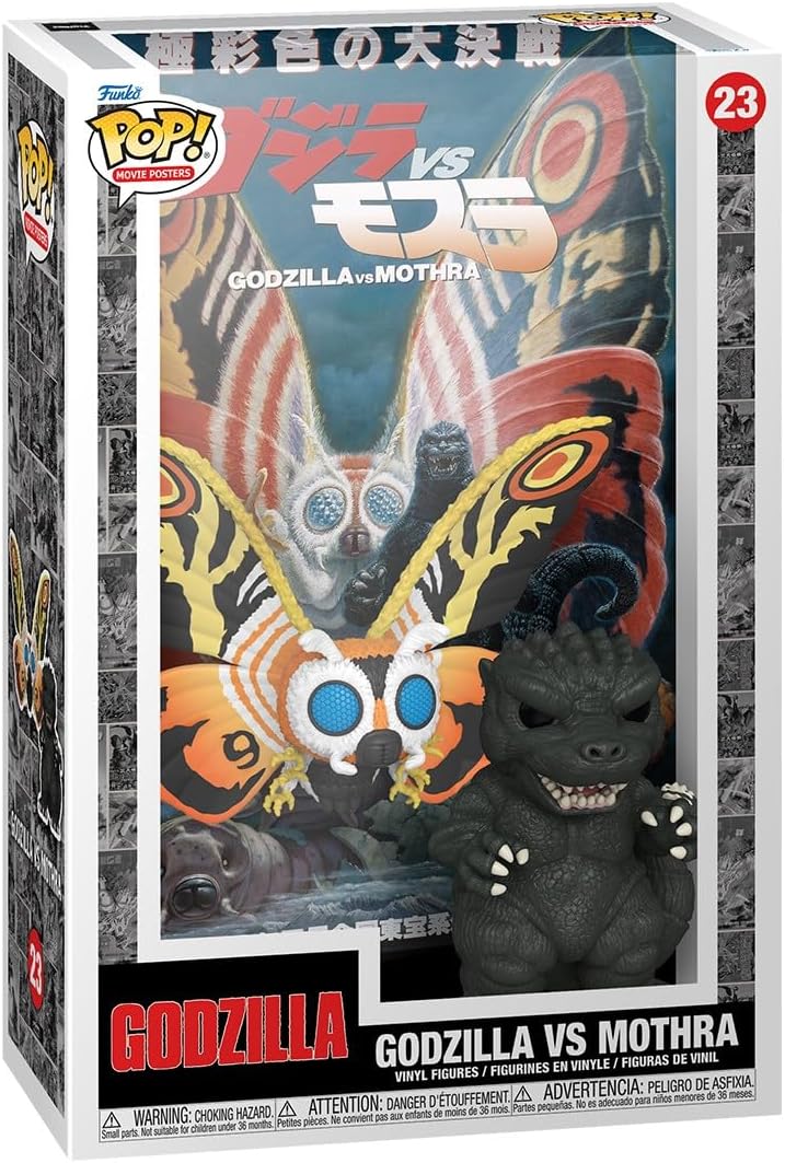 Funko Pop! Movie Poster: Godzilla vs Mothra