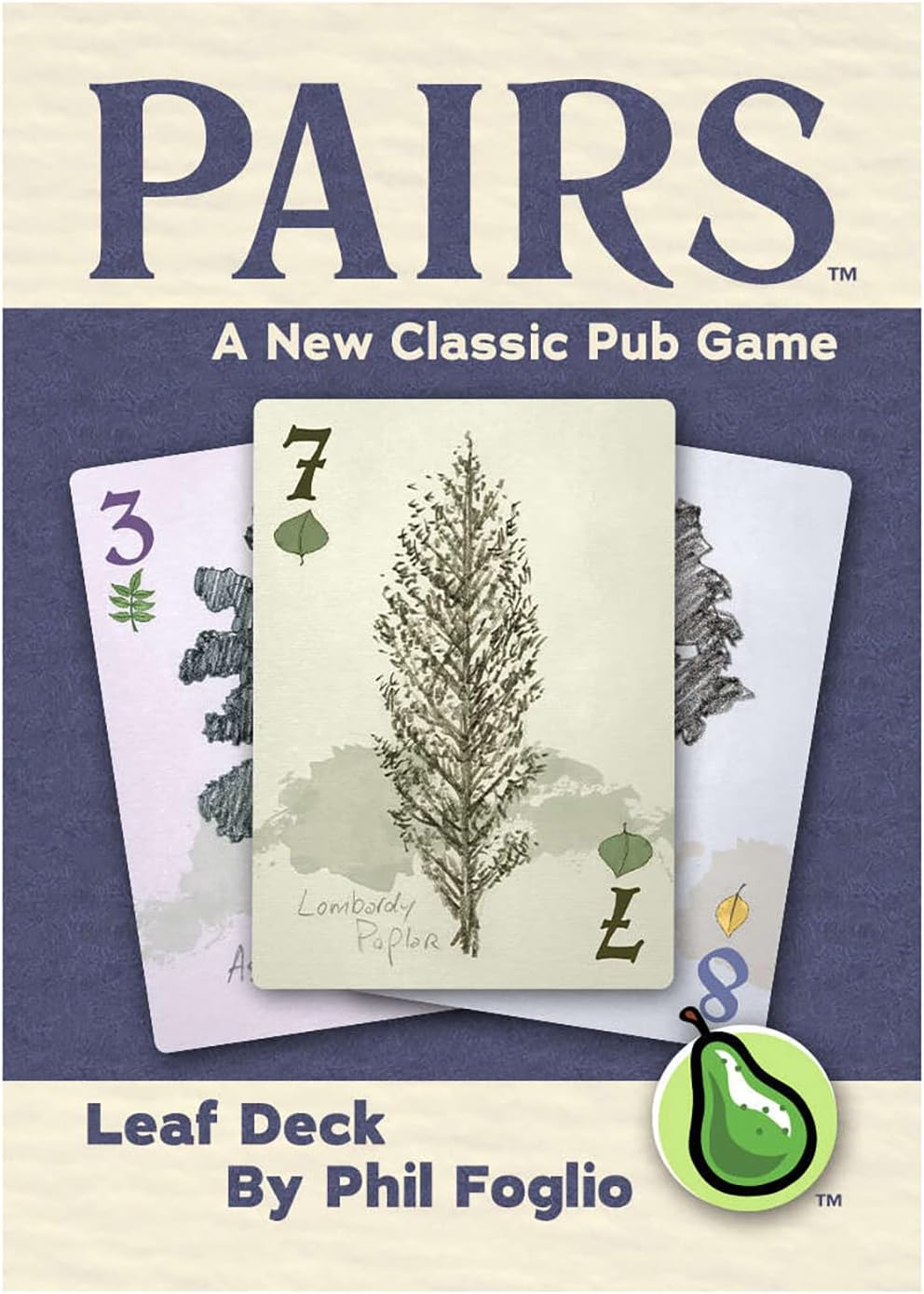 Cheapass Games Pairs: Leaf Deck – Cheapass Games, Real Time Fighter Card Game, Character Deck, Greater Than Games, Ages 12+