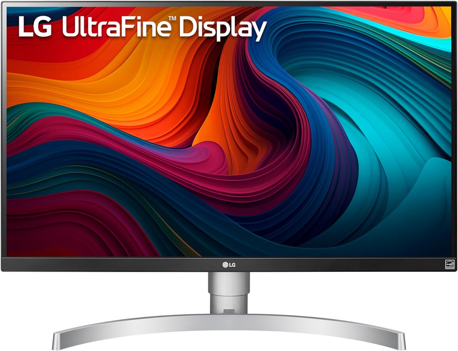 LG 27UK650-W 27” Inch UHD (3840 x 2160) IPS Display with HDR 10, sRGB 99% Color Gamut, AMD FreeSync Technology, 3-Side Virtually Borderless Design