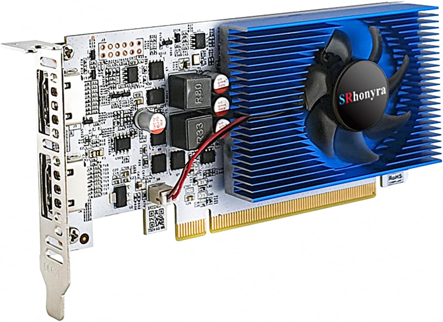 GeForce GT 730 4GB Low Profile Graphics Card GDDR3 128 Bit PCI-e 2.0 ×16 Slot Powered 2*HDMI Display Video Card Support DirectX 12 OpenGL 4.6