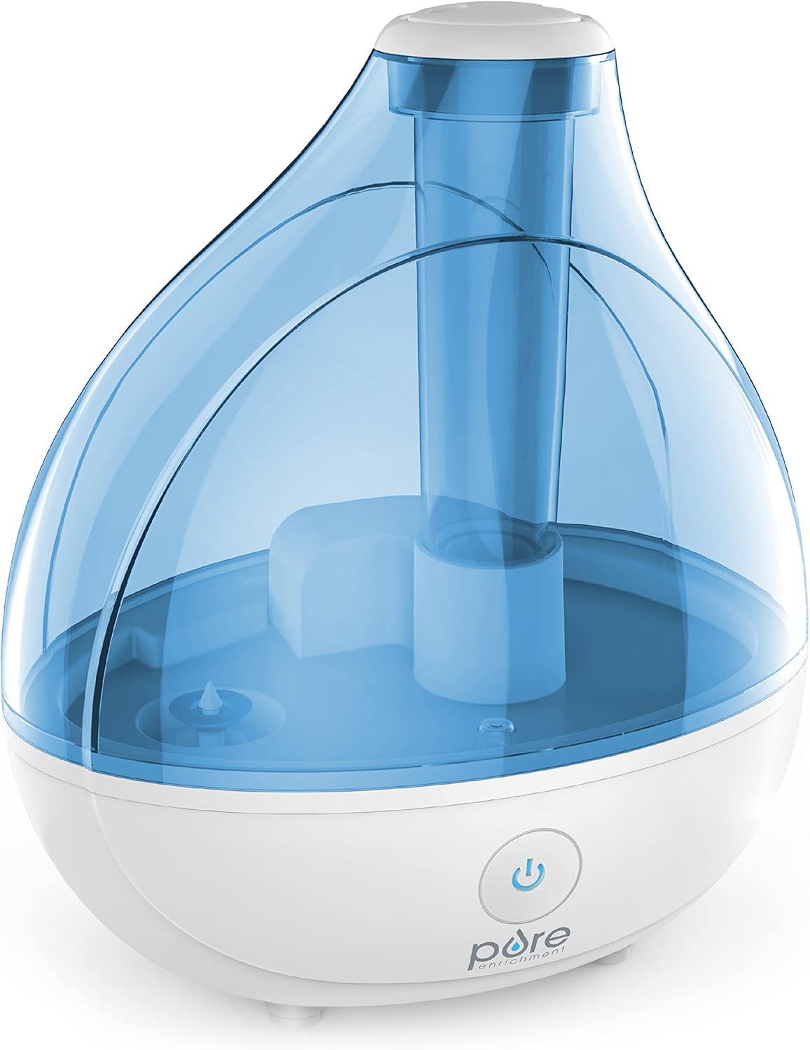 Pure Enrichment MistAire Ultrasonic Cool Mist Humidifier – Quiet Air Humidifier for Bedroom, Nursery, Office, & Indoor Plants – Lasts Up To 25 Hours