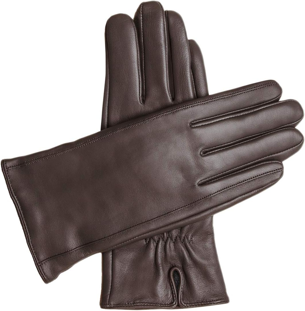 Downholme Classic Vegan Leather Gloves for Women