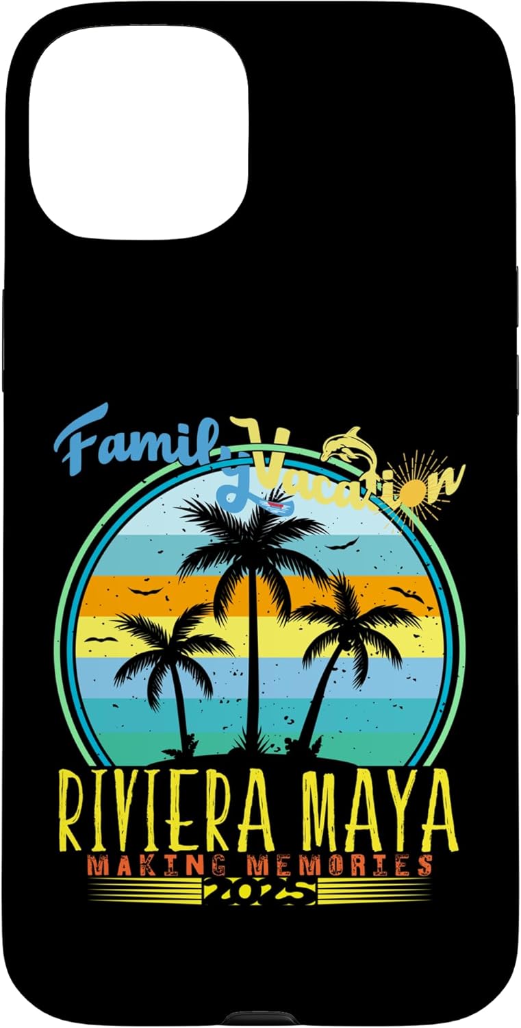 iPhone 15 Plus Family Riviera Maya Vacation 2025 Family Trip Friends Group Case