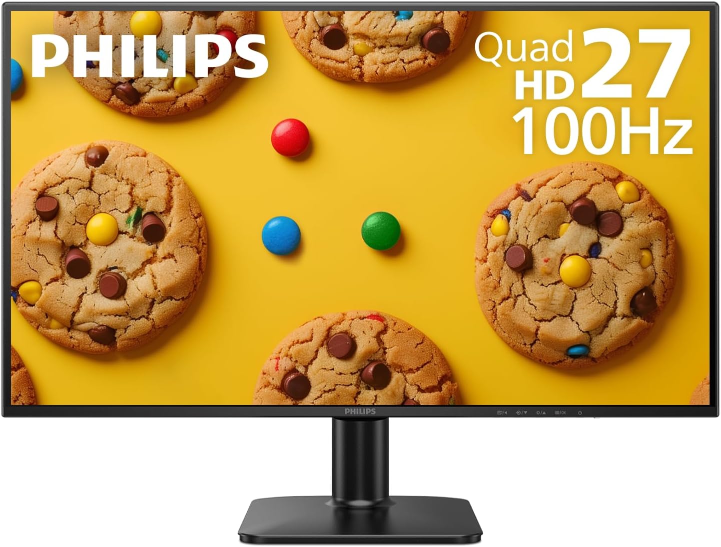 PHILIPS 27E2N1510 27″ Quad HD Monitor – IPS Technology, 100Hz, 1ms MPRT, Adaptive-Sync, LowBlue Mode, VESA Mount, HDMI & DisplayPort