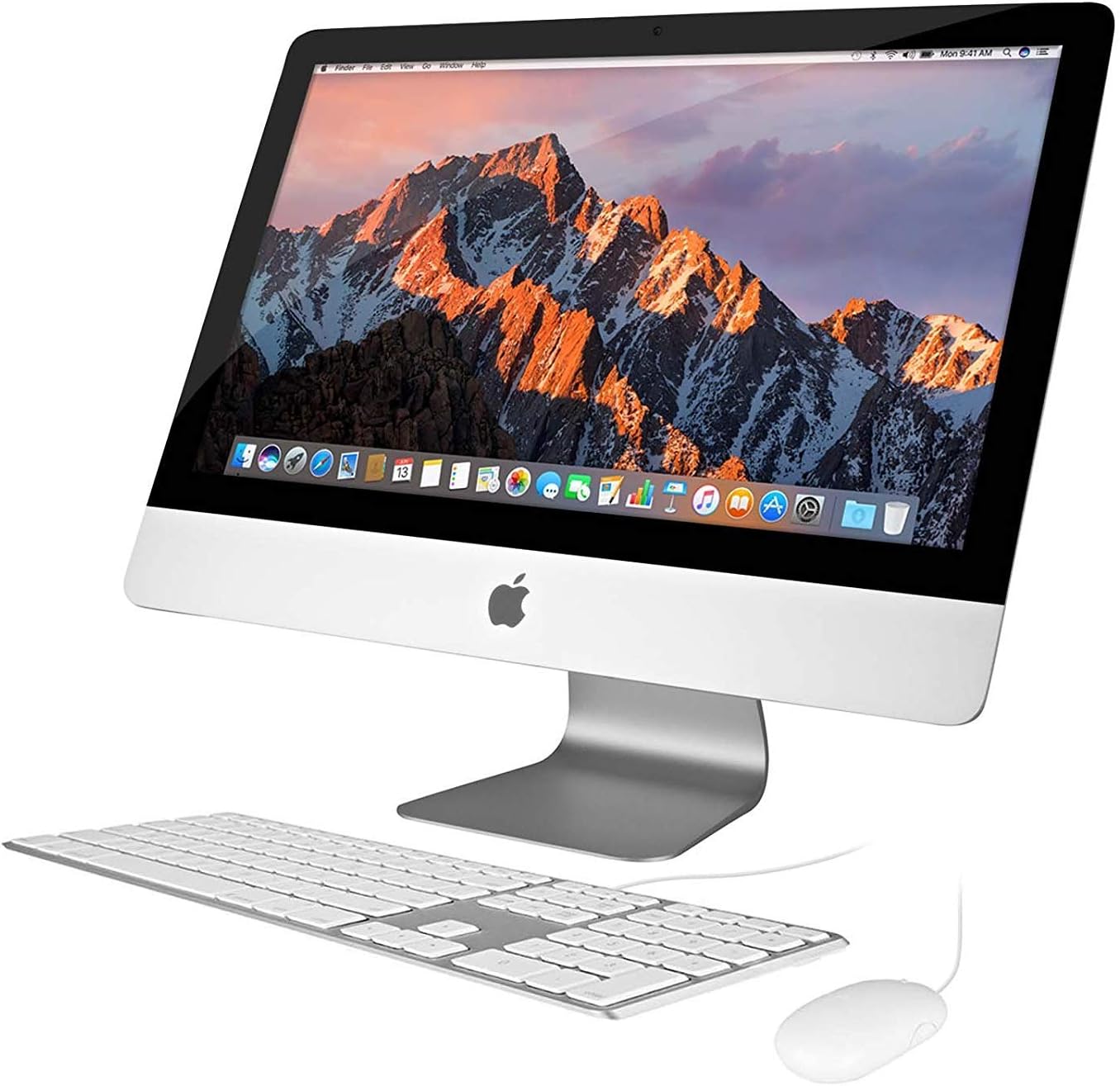 Apple iMac 21.5in 2.7GHz Core i5 (ME086LL/A) All In One Desktop, 8GB Memory, 256GB Solid State Drive, MacOS 10.12 Sierra (Renewed)