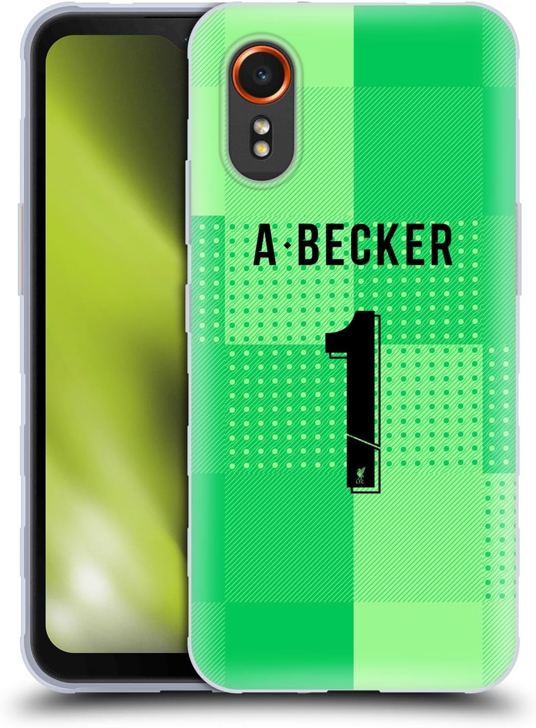 Head Case Designs Officially Licensed Liverpool Football Club Alisson Becker 2021/22 Players Home Kit Group 1 Soft Gel Case Compatible with Samsung Galaxy Xcover7 5G