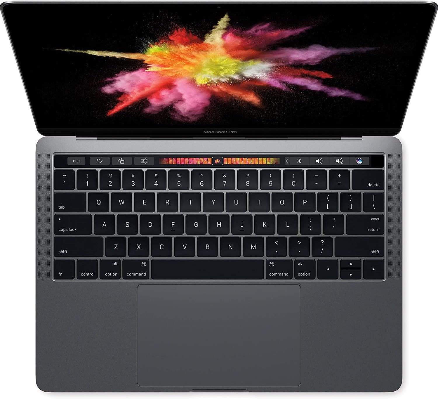 Apple MacBook Pro 15″ Retina Core i7 2.6GHz MLH32LL/A with Touch Bar, 16GB Memory, 512GB Solid State Drive Space Gray (Renewed)