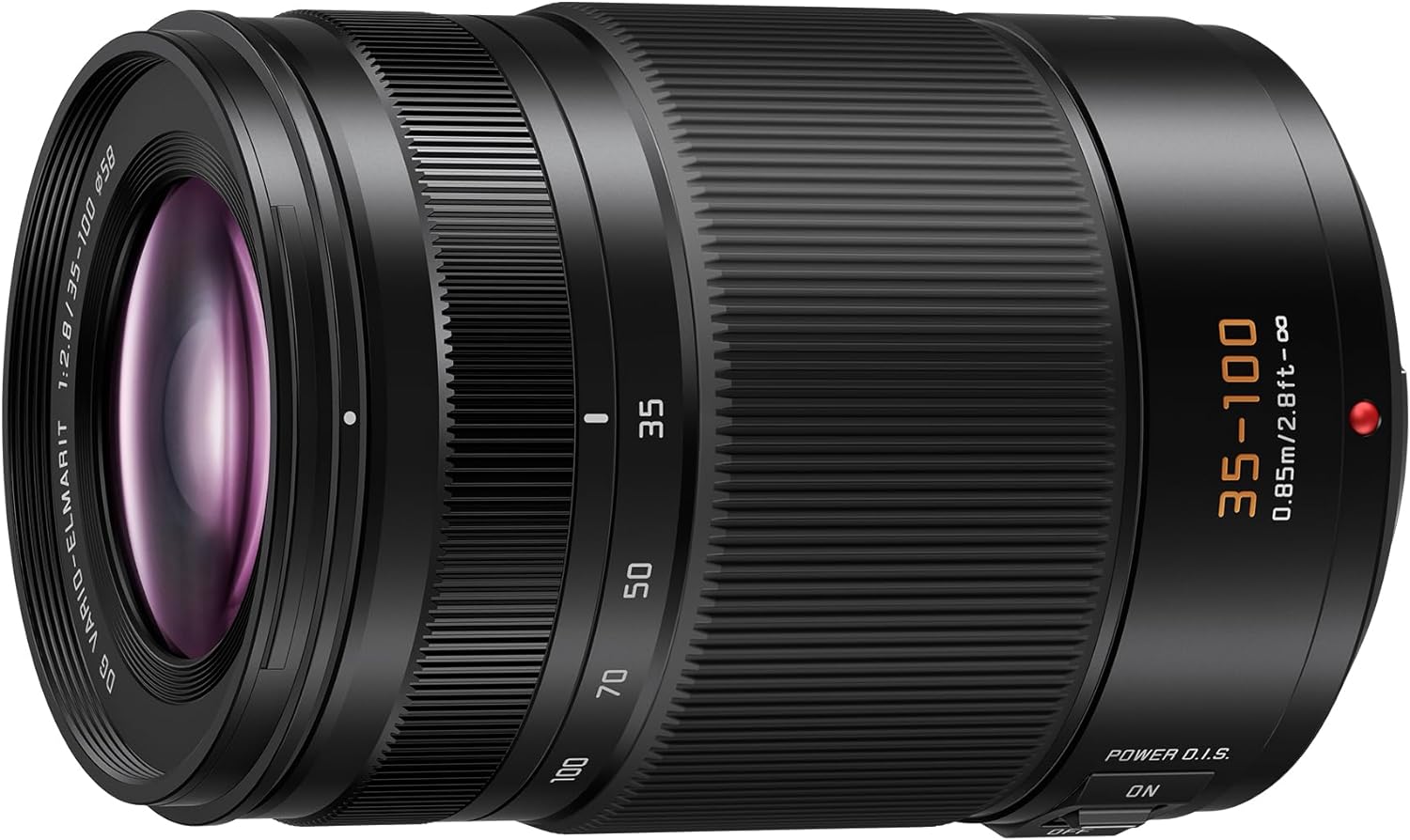 Panasonic LUMIX Micro Four Thirds Camera Lens, Leica DG Vario-ELMARIT 35-100mm / F2.8 / Power O.I.S. – H-ES35100