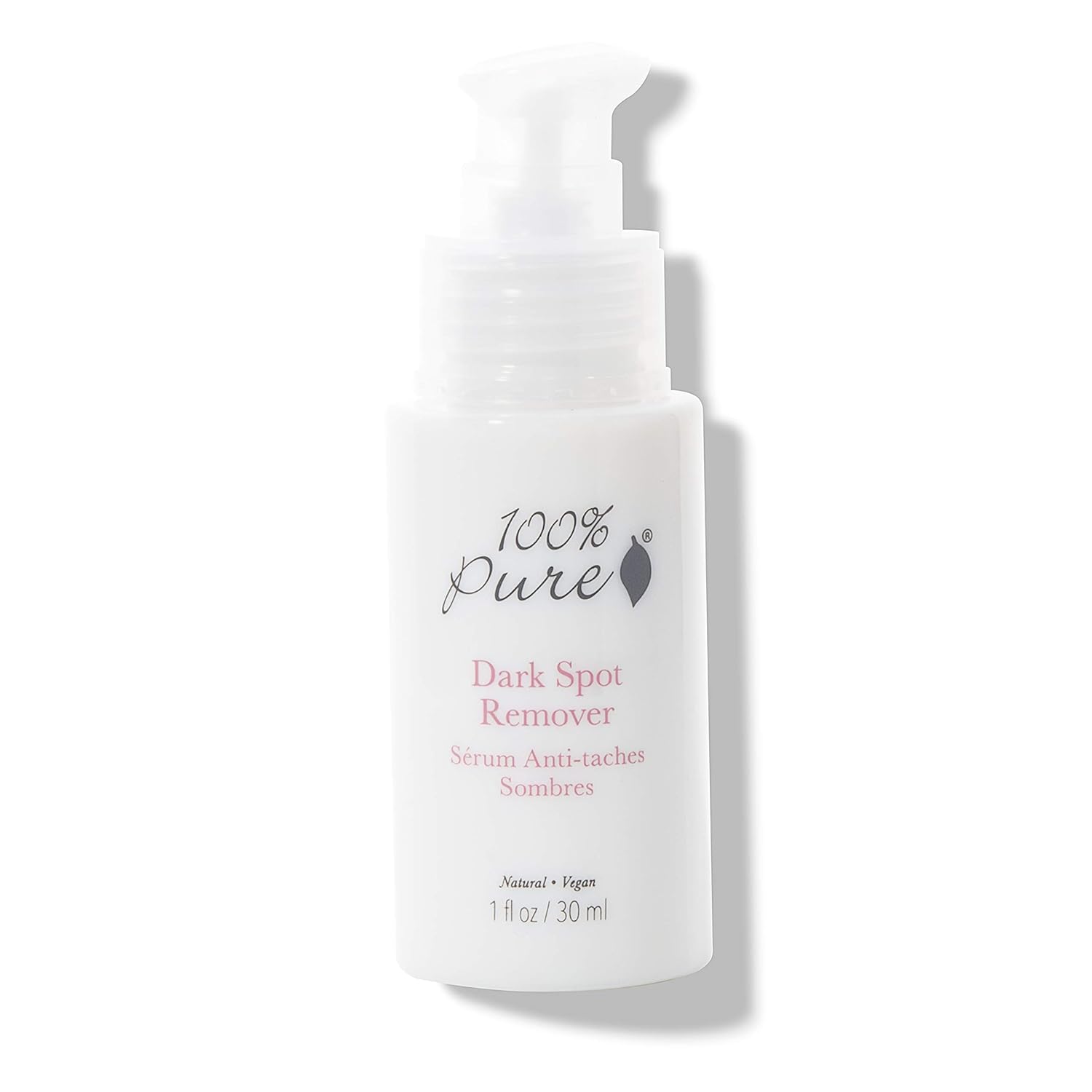 100% PURE Dark Spot Remover, 1 oz, Reduces Dark Spots, Age Spots, Evens Skin Tone, Diminish Spots, Vegan Dark Spot Remover, Natural Serum