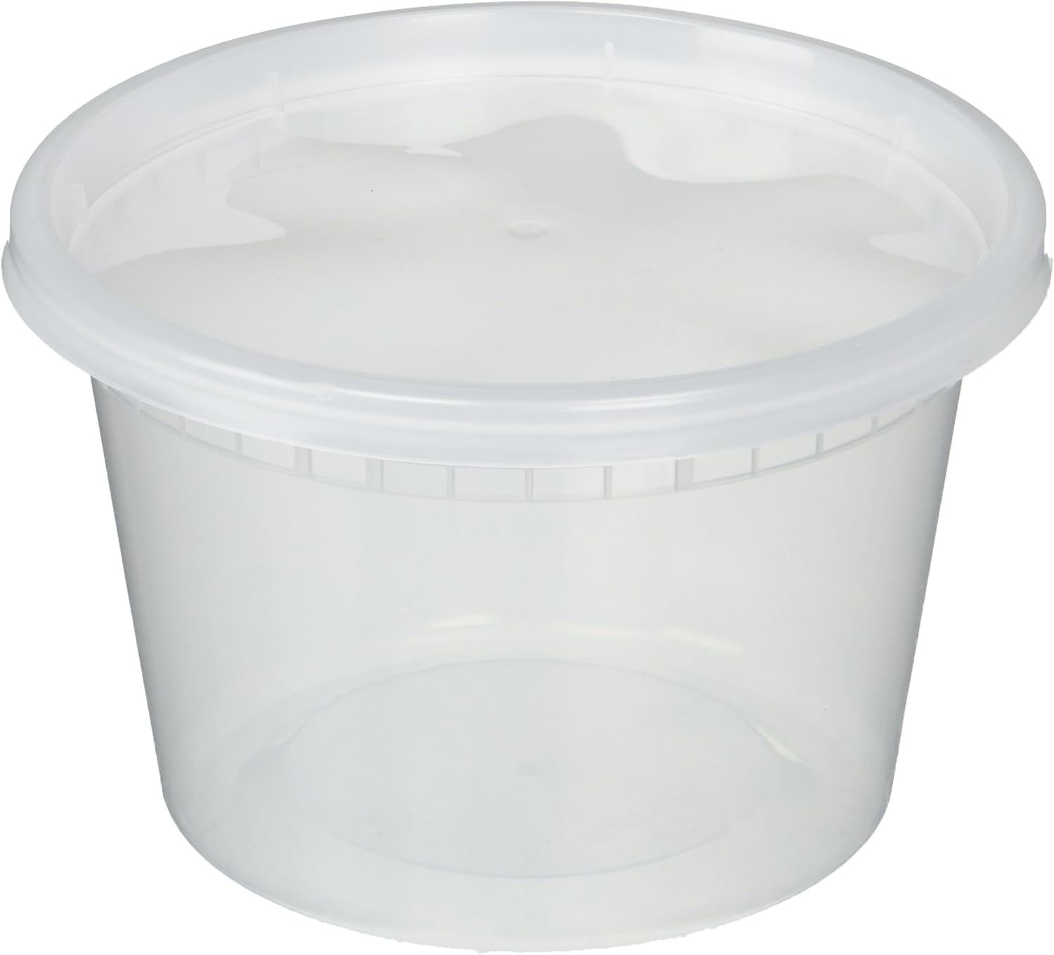 Deli Food Storage Containers with Lids, 16 Ounce (48 Count)