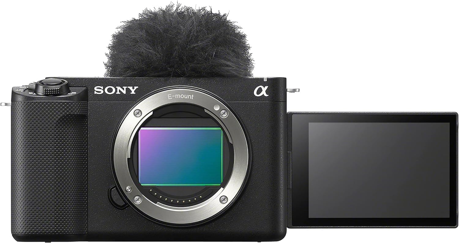 Sony Alpha ZV-E1 Full-Frame Interchangeable Lens Mirrorless Vlog Camera – Black Body