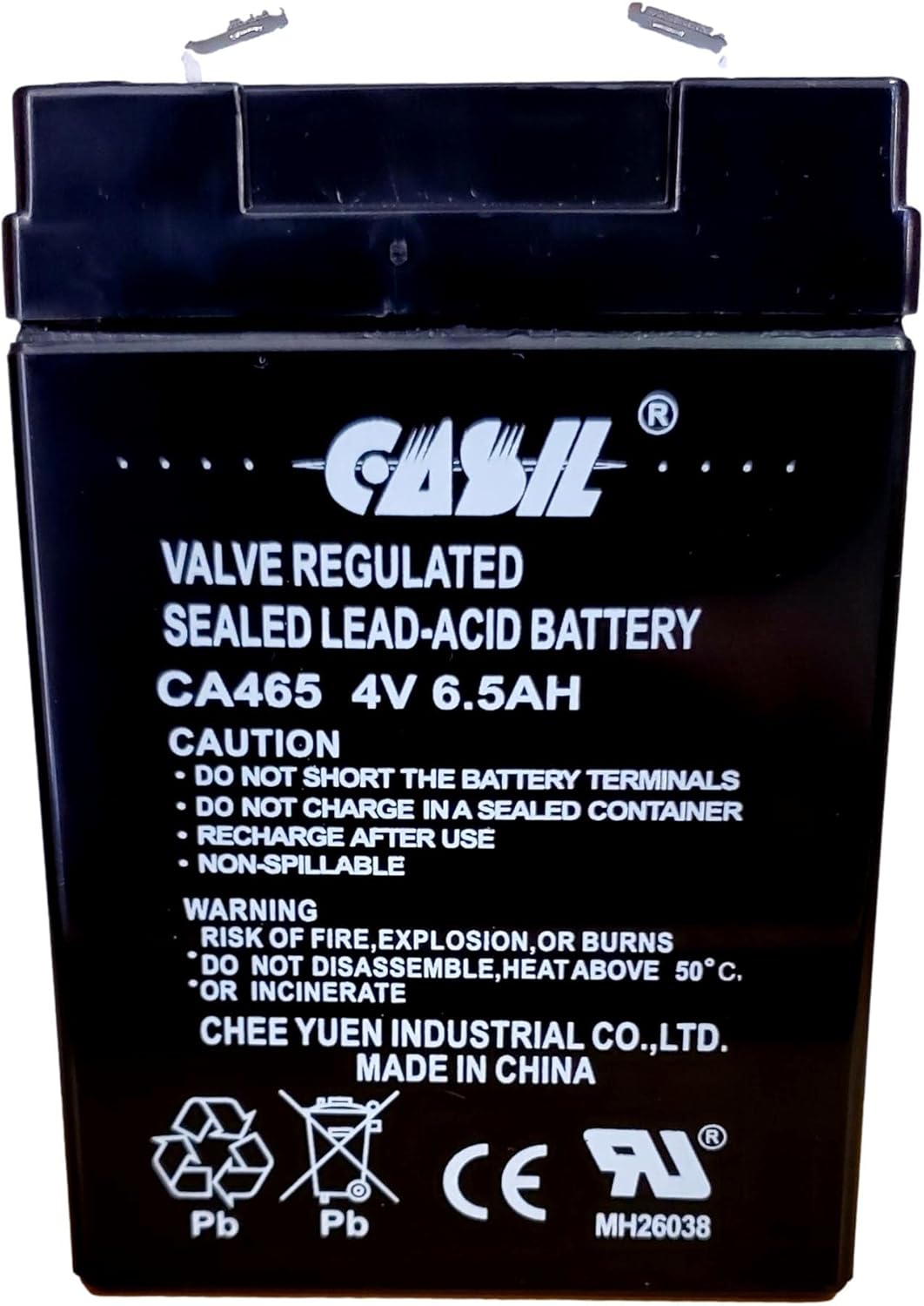 Casil CA465 4v 6.5ah Battery for Resideo Honeywell LTEM-PA LTEM-PV Advanced Modular Communicator R300-11454