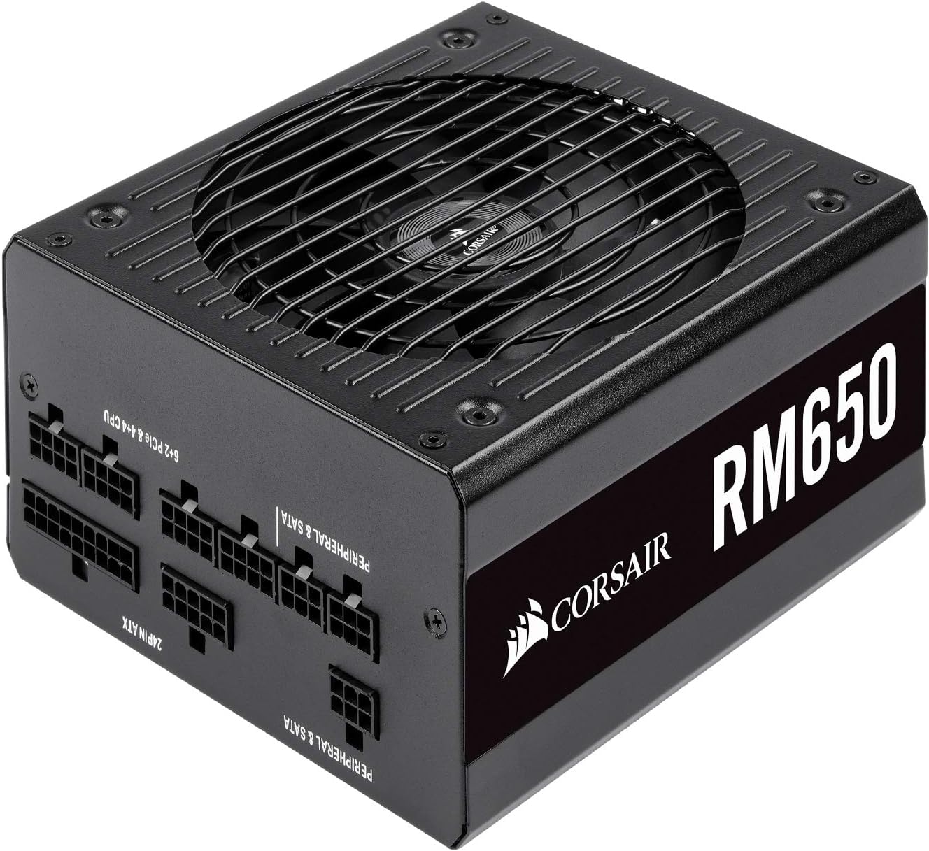 Corsair RM Series, RM650, 650 Watt, 80+ Gold Certified, Fully Modular Power Supply, Modern Standby (CP-9020194-NA)