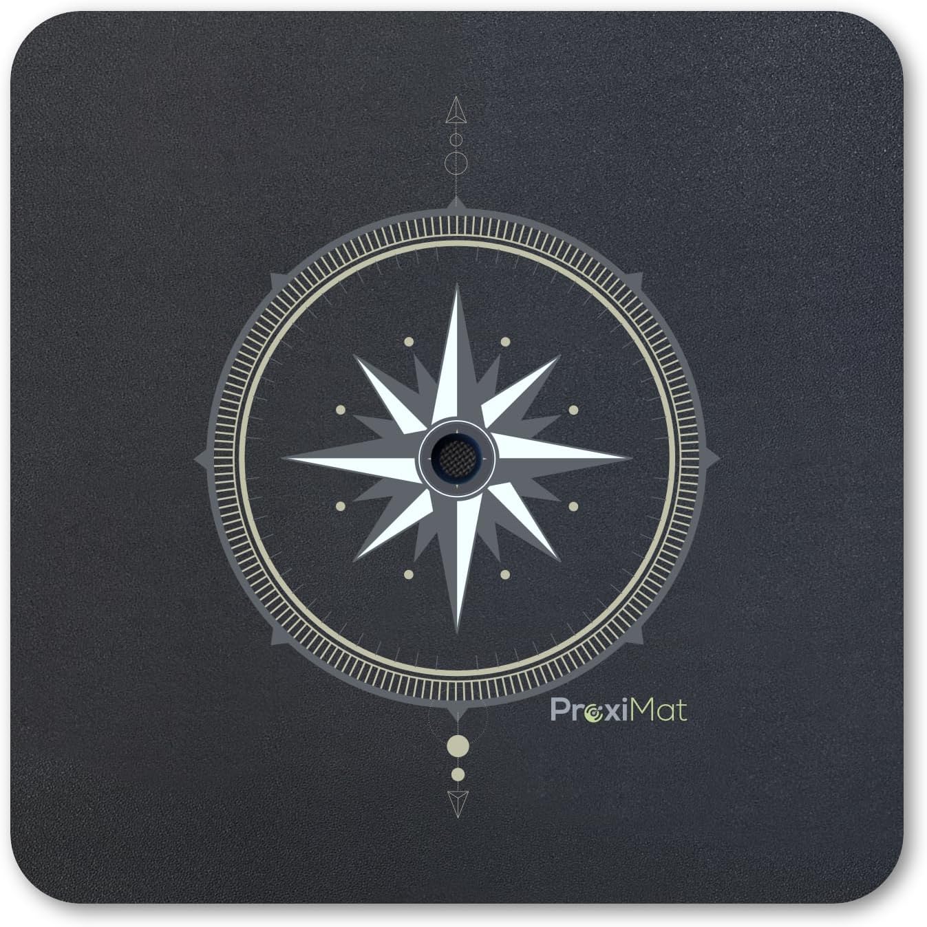 35″ Square Compass Proximat – Floor Mat for Virtual Reality