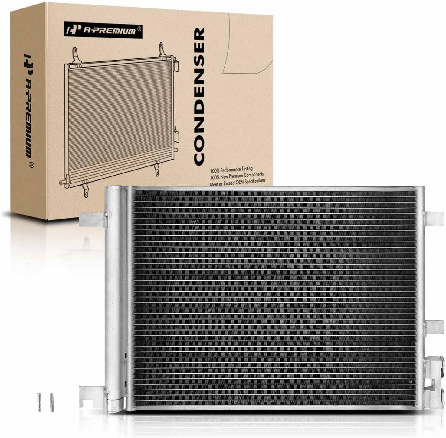 A-Premium Air Conditioning A/C Condenser Compatible with 2006-2011 Chevrolet HHR 2.0L 2.2L 2.4L, Replace# 15834081