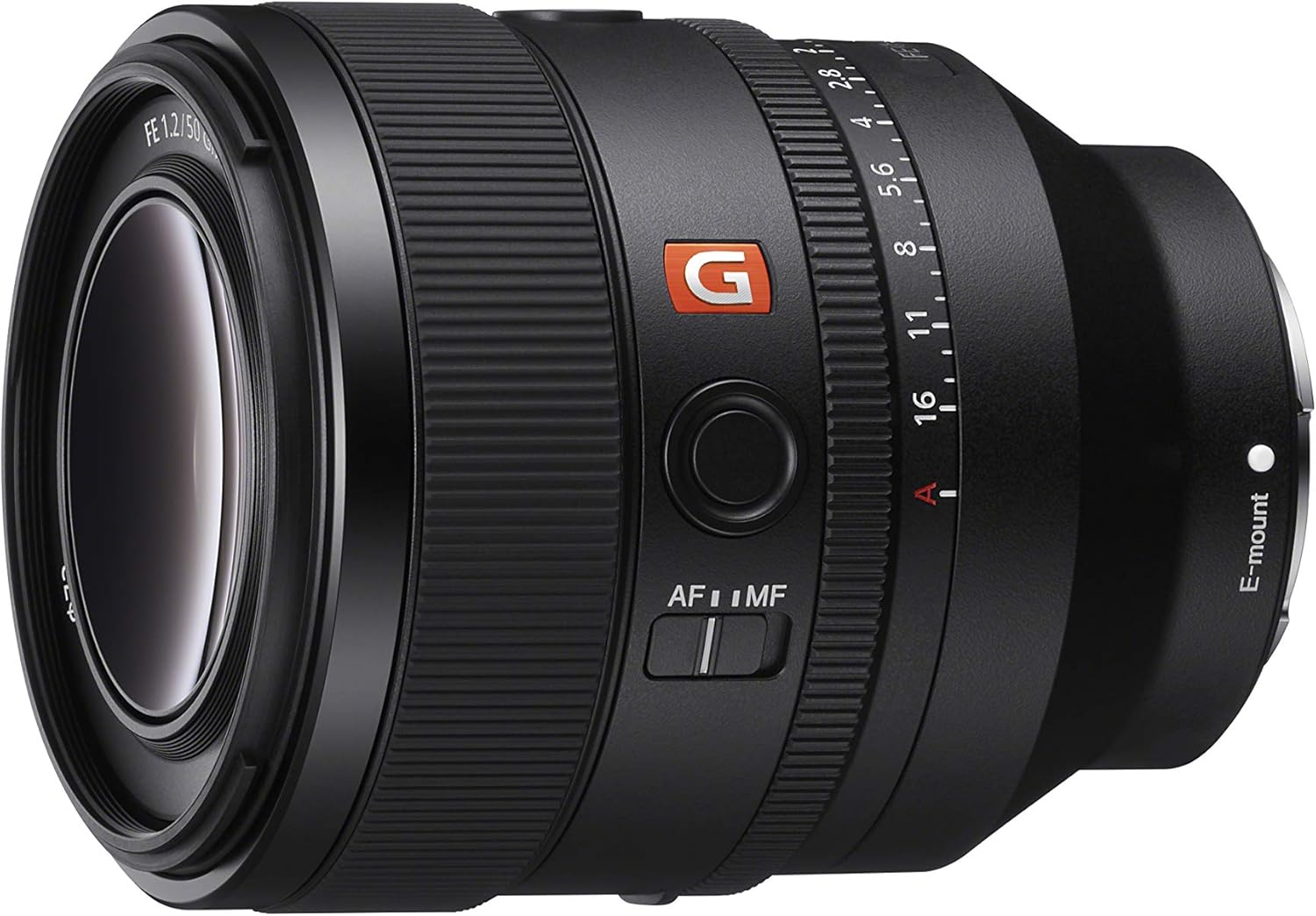 Sony FE 50mm F1.2 GM Full-Frame Large-Aperture G Master Lens Black