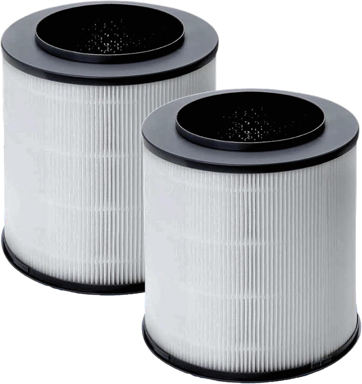 Nispira 12030 Replacement Filter for Clorox Air Purifier 11030 11031 Medium Room 3-in-1 True HEPA Activated Carbon Removes Smoke, VOCs, Odor. 2 Packs