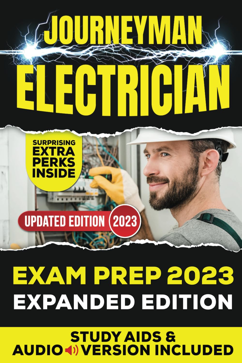 Journeyman Electrician Exam Prep 2023: Trainers’ Secrets for Effortless Exam Success Without Deep Theoretical Knowledge – 2023 NEC Guide | DIRECT SUPPORT | AUDIO VERSION | STUDY AIDS |