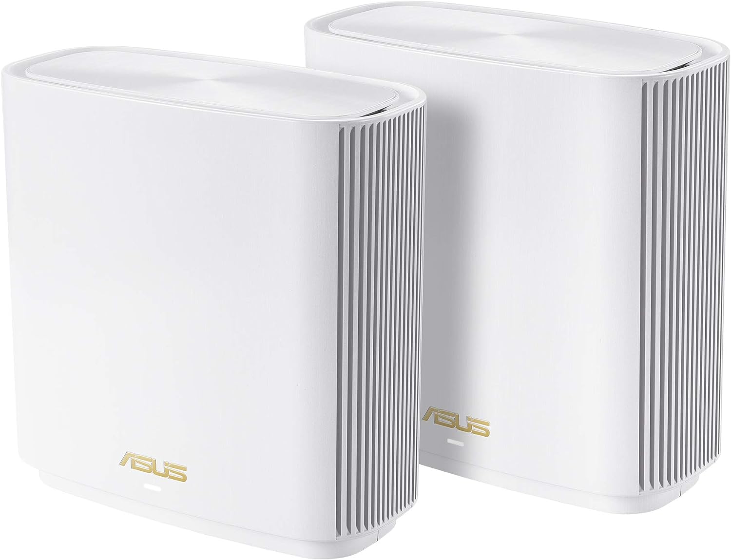 ASUS ZenWiFi AX6600 Tri-Band Mesh WiFi 6 System (XT8 2PK) – Whole Home Coverage up to 5500 sq.ft & 6+ rooms, AiMesh, Included Lifetime Internet Security, Easy Setup, 3 SSID, Parental Control, White