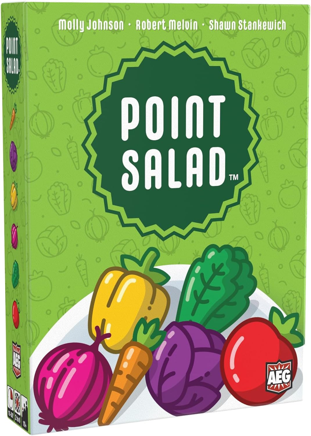 AEG & FlatOut Games | Point Salad – Award-Winning Card Drafting Game for The Whole Family | Easy to Learn | Quick to Play | 2-6 Players | Ages 10+