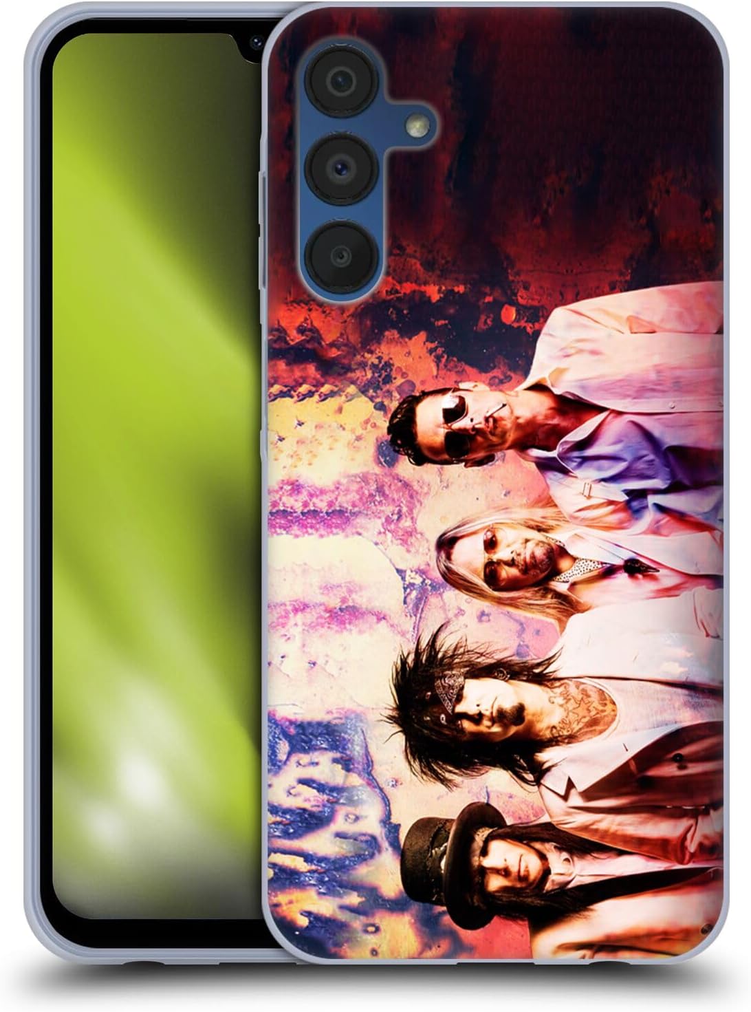 Head Case Designs Officially Licensed Motley Crue Final Tour Group Photo Tours Soft Gel Case Compatible with Samsung Galaxy A15