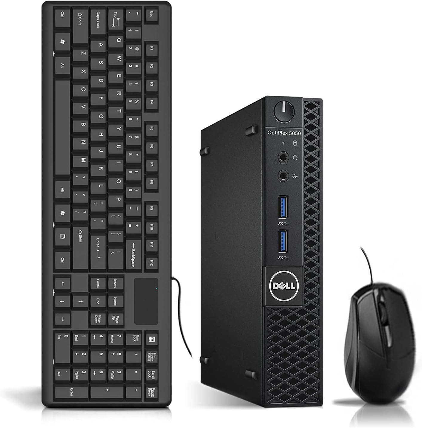 Dell OptiPlex 5050 Micro Form Factor PC Computer, Intel Core i5-7600T, 16GB DDR4, 1TB SSD, Windows 10 Pro (Renewed)