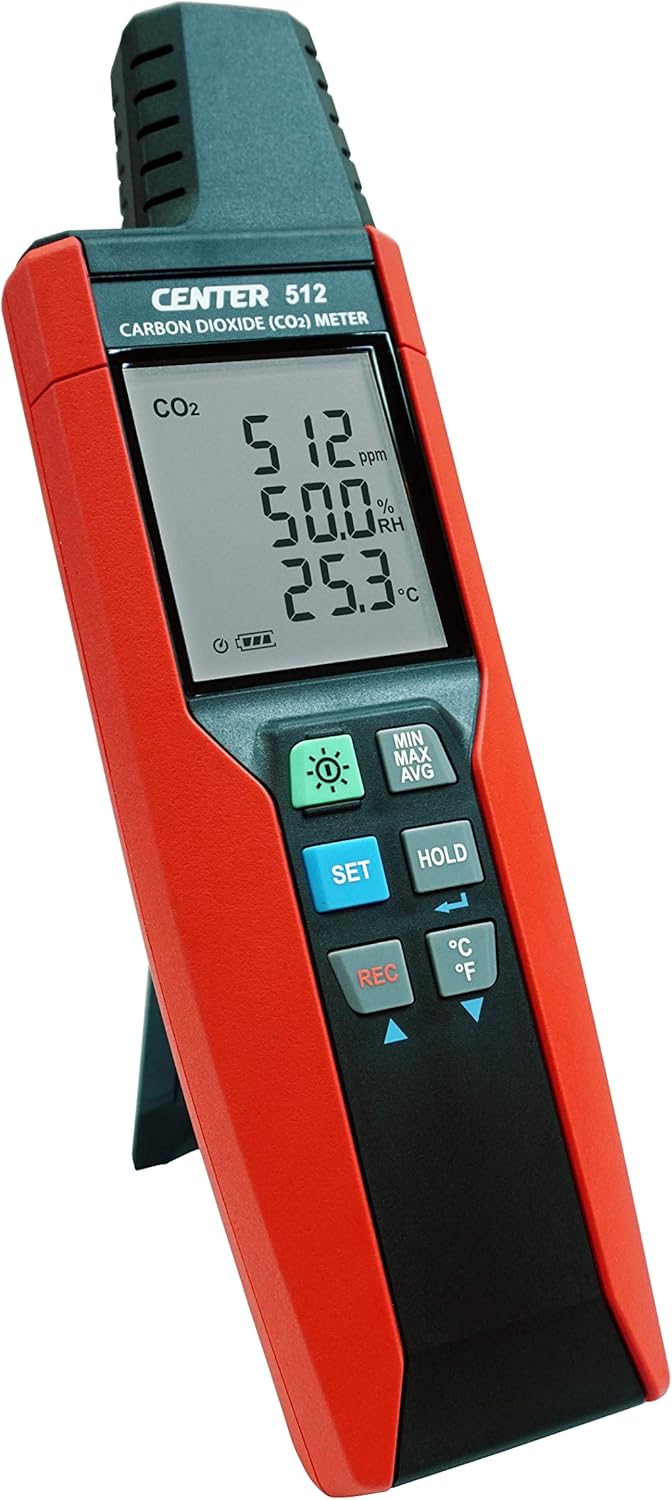 CO2 Meter. Handheld, Indoor Air Quality Meter for Carbon DioxideTemperatureHumidity. Fast, Accurate, Portable IAQ Monitor with Datalogger. Includes USB Cable, Software, Carry Case.