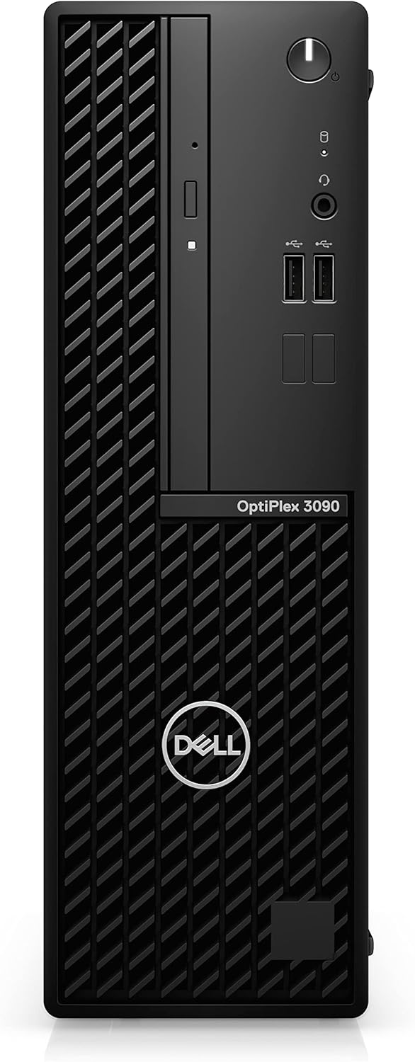 Dell Optiplex 3090 SFF Small Form Factor Desktop | Core i5-10400 – 256GB SSD Hard Drive – 16GB RAM | 6 cores @ 4.3 GHz Win 11 Pro Black