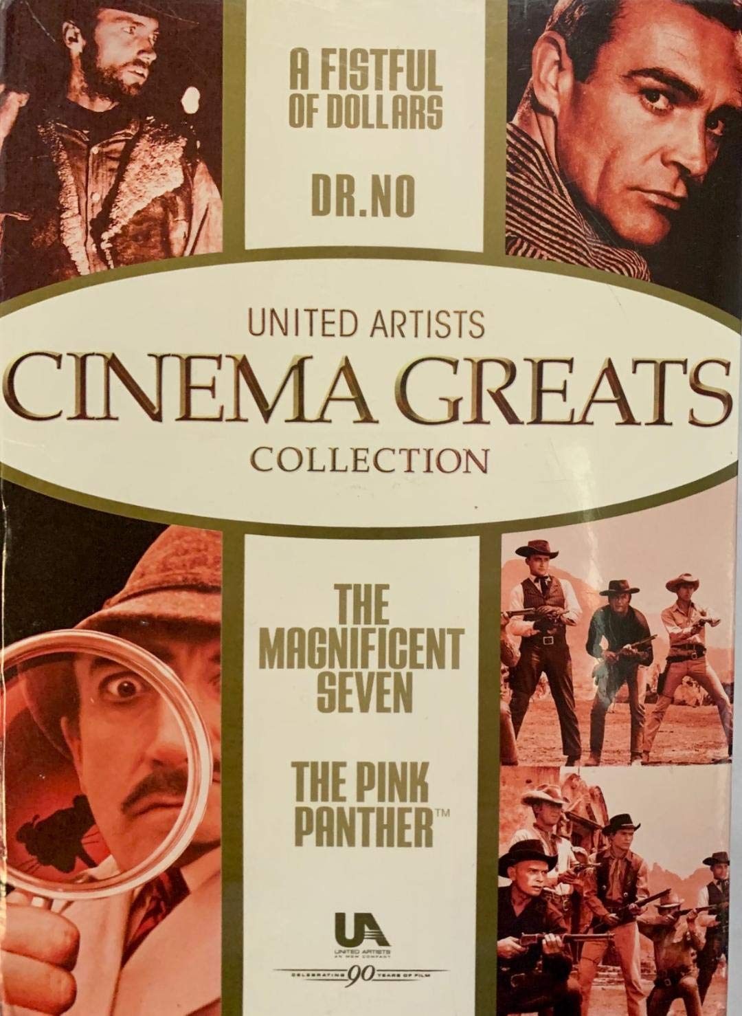 UA Cinema Greats 4 pk Coll: Pink Panther/Fistful of Dollars/Dr. No/Mag Seven