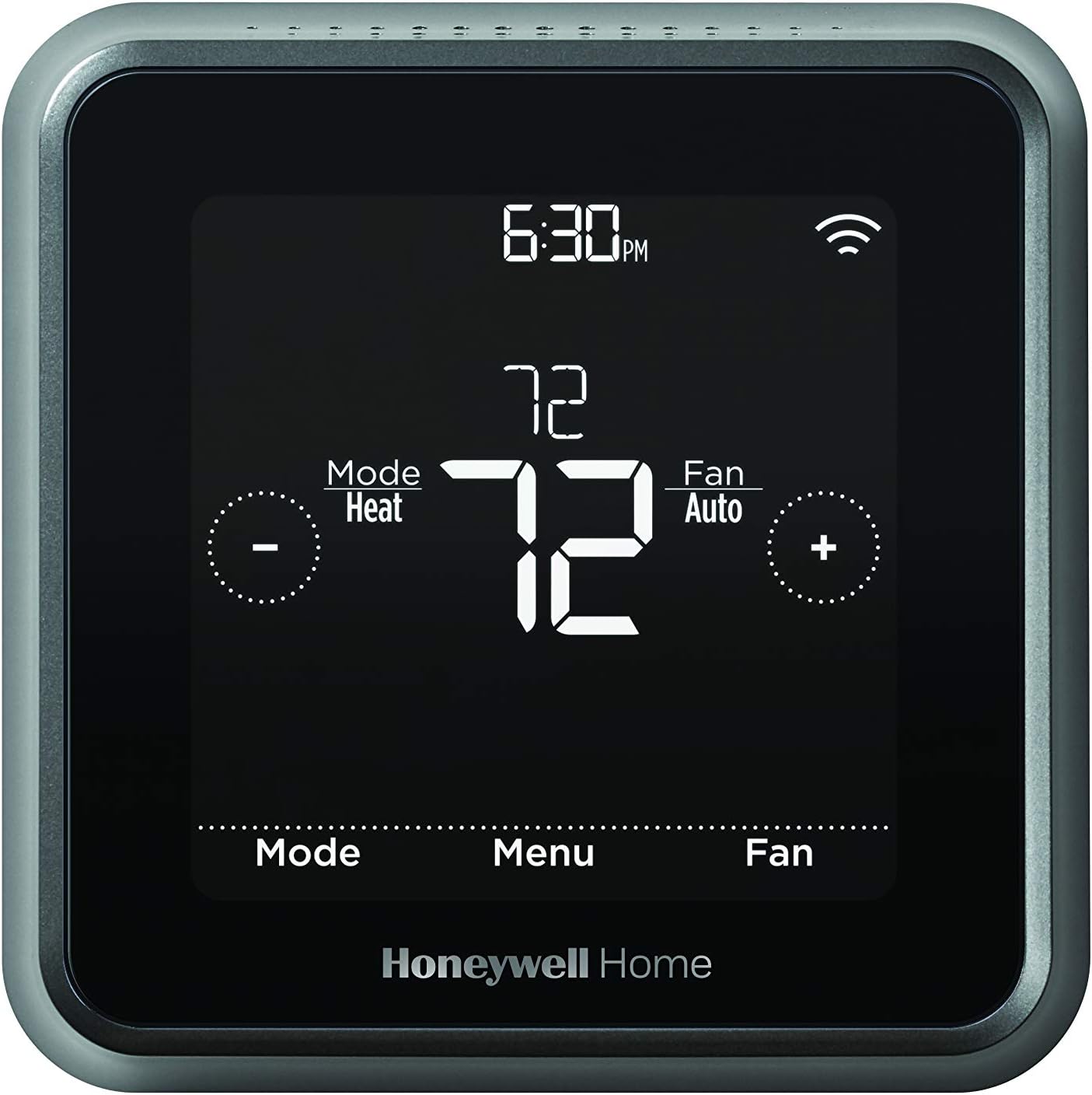 Honeywell Home RCHT8612WF T5 Plus Wi-Fi Touchscreen Smart Thermostat with 7 Day Flexible Programming and Geofencing Technology Black