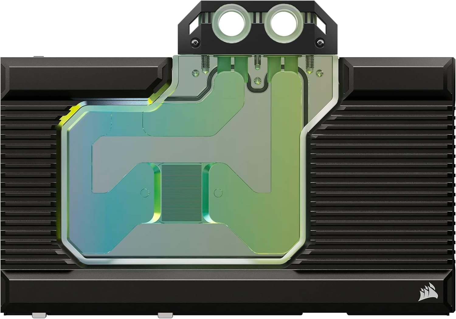 Corsair Hydro X Series XG7 RGB 4090 Founders Edition GPU Water Block – for NVIDIA® GeForce RTX 4090 FE – CNC Nickel-Platted Copper, 50 Cooling Fins, Included Backplate & ARGB Adapater Cable – Black