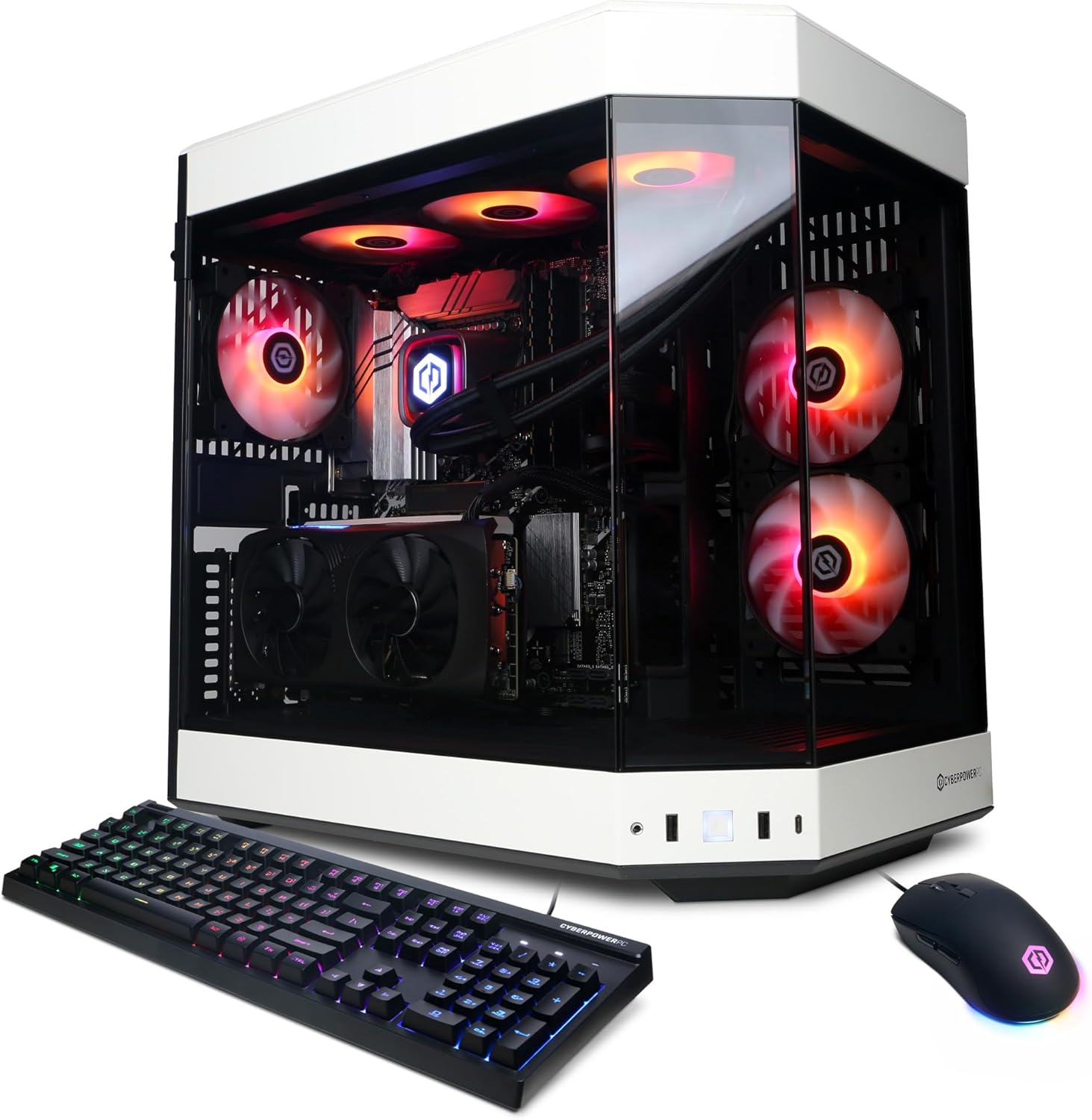 CyberPowerPC Gamer Supreme Liquid Cool Gaming PC, AMD Ryzen 9 9950X 4.3GHz, GeForce RTX 4070 Ti Super 16GB, 64GB DDR5, 4TB PCIe Gen4 SSD, WiFi Ready & Windows 11 Home (SLCAI10000A)