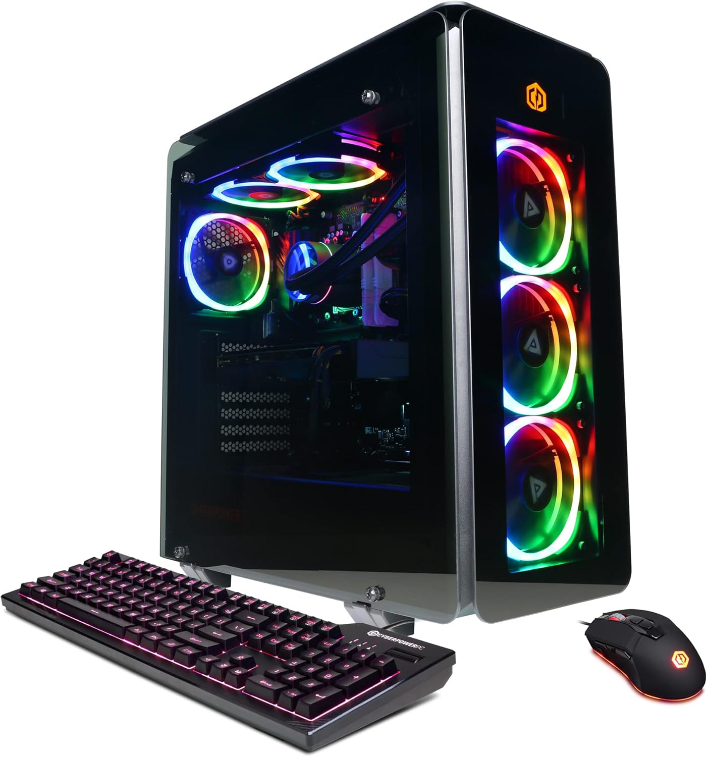 CyberpowerPC Gamer Xtreme VR Gaming PC, Intel i7-13700KF 3.4GHz, Radeon RX 7900 XT 20GB, 16GB DDR5, 2TB NVMe SSD, Wi-Fi Ready & Windows 11 Home (GXiVR8700A), Black