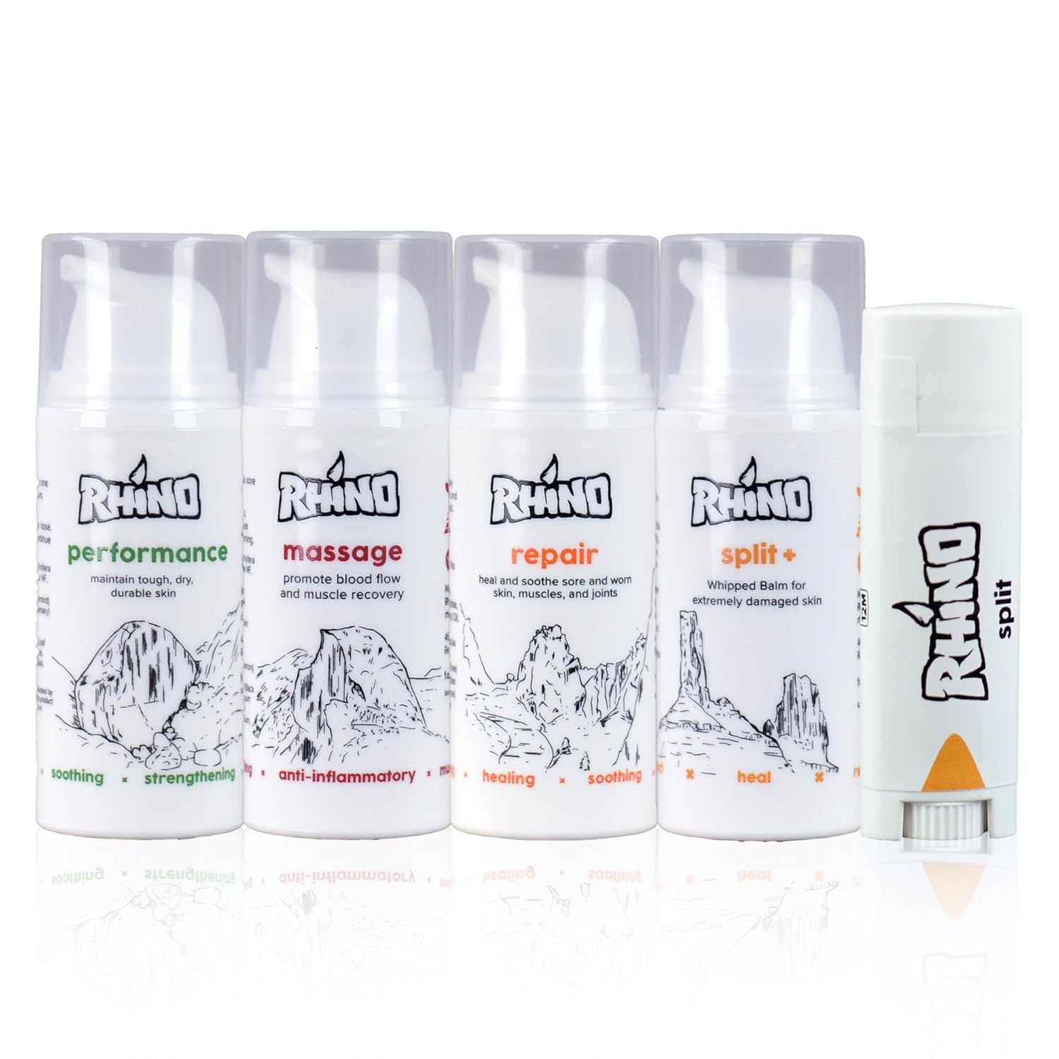 Rhino Skin Solutions Bundle Starter Kit – Essential Climbing Skincare Set