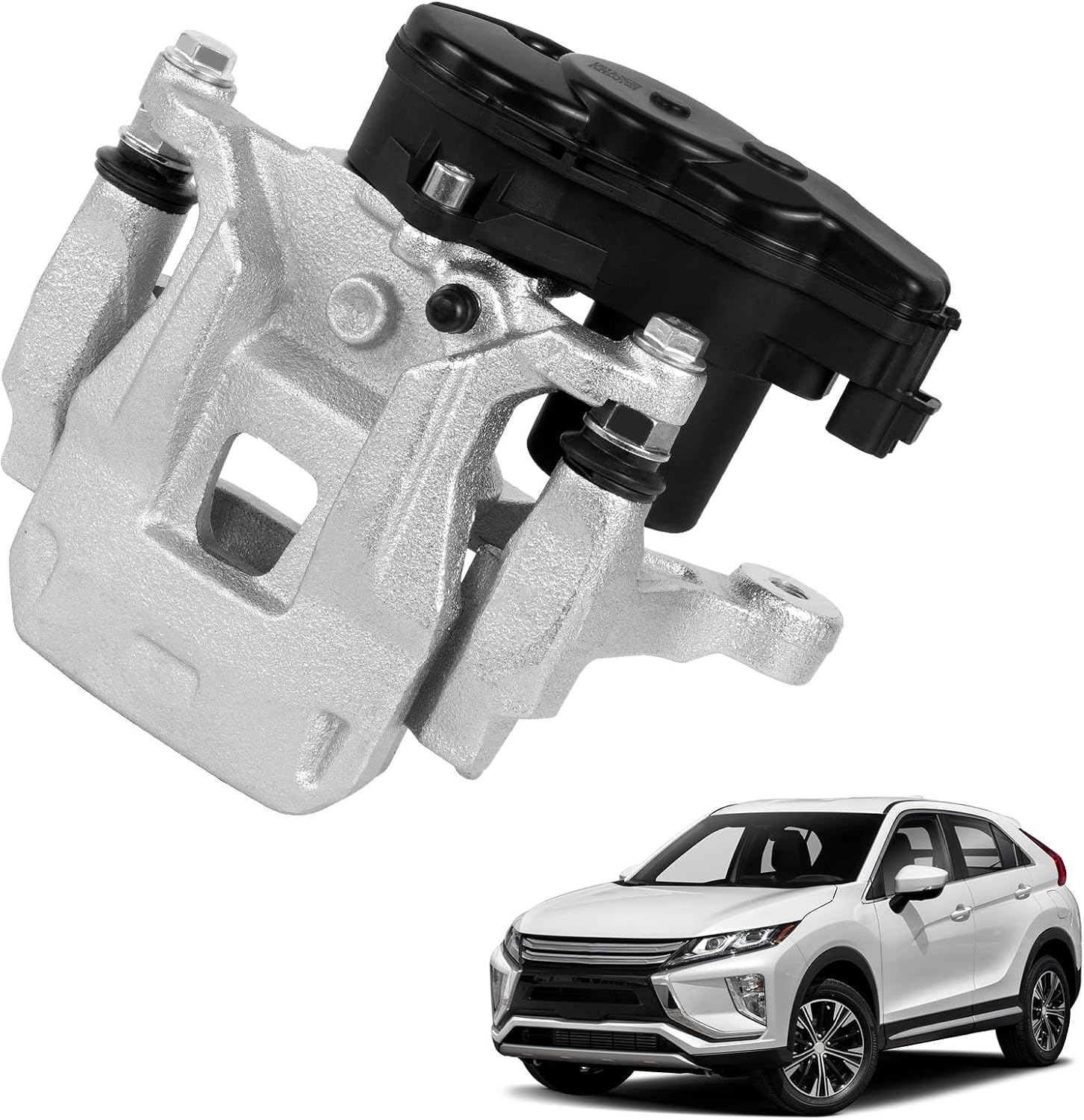 4605C044 Rear Right Electrical Brake Caliper, Fits for 2017-2020 Mitsubishi Outlander 2.4/3.0L, for 2018-2022 Mitsubishi Outlander PHEV 2.0/2.4L, for 2018-2020 & 2022 Mitsubishi Eclipse Cross 1.5L