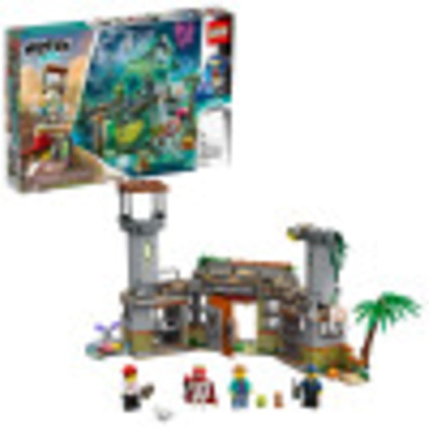 LEGO Hidden Side Newbury Abandoned Prison 70435, Augmented Reality App-Driven Ghost Hunting Toy, Includes Jack, Rami, El Fuego and Nate Lockem Minifigures, Plus 2 Dog Figures (400 Pieces)