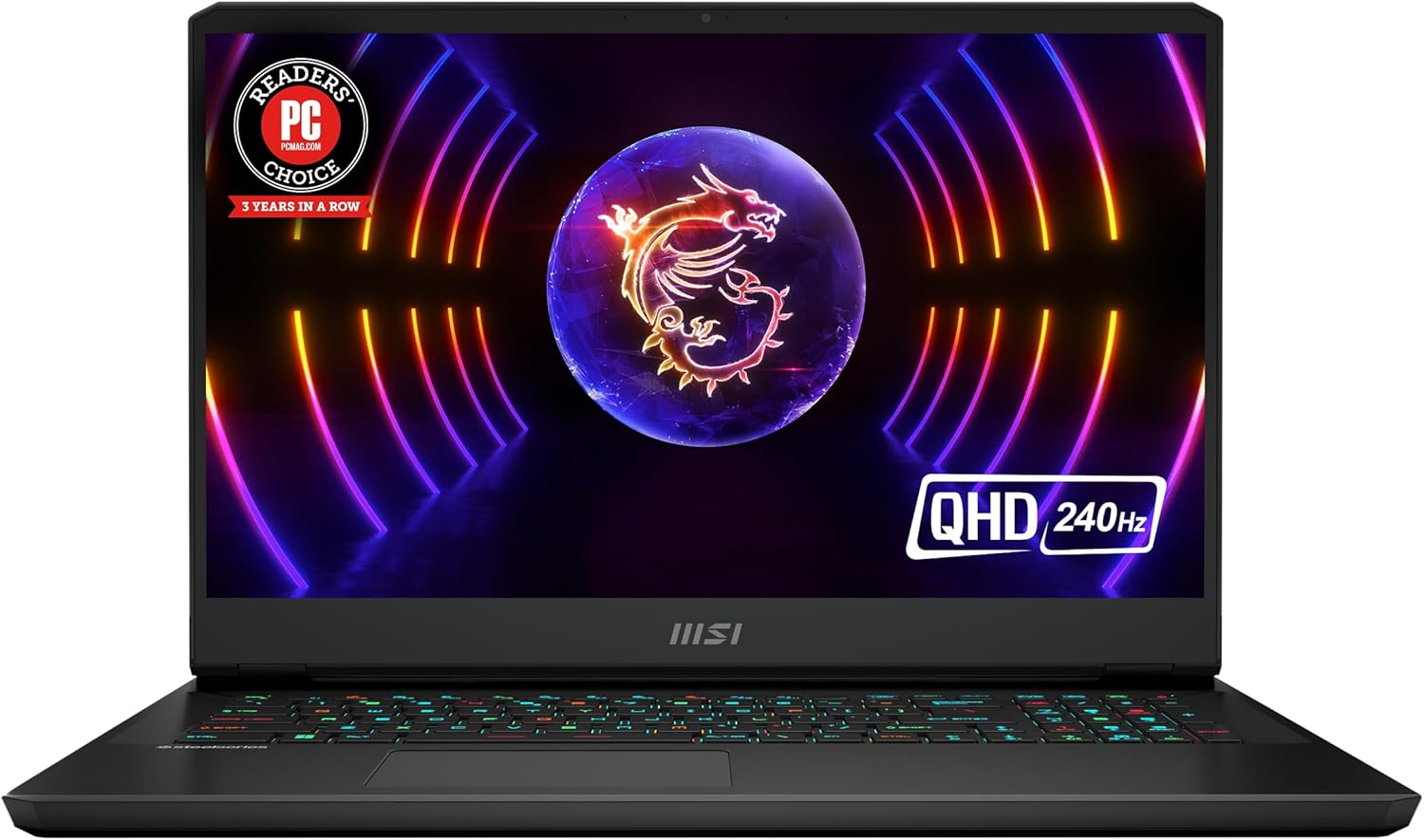 MSI Vector GP77 Laptop: Intel Core i9-13900H, GeForce RTX 4070, 17.3″ QHD 240Hz 3ms, 32GB DDR5, 1TB NVMe SSD, USB 3.2 Gen2 Type C w/DP, Vapor Chamber Cooler, Win 11 Pro: Cosmo Gray 13VG-096US