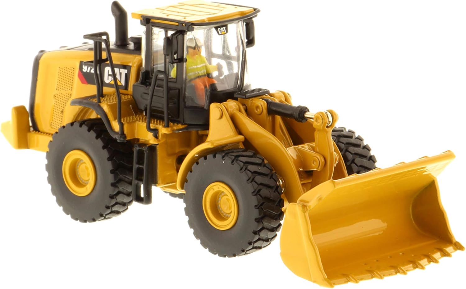 Diecast Masters 1:87 Caterpillar 972M Wheel Loader with Log Fork – HO Series 85950