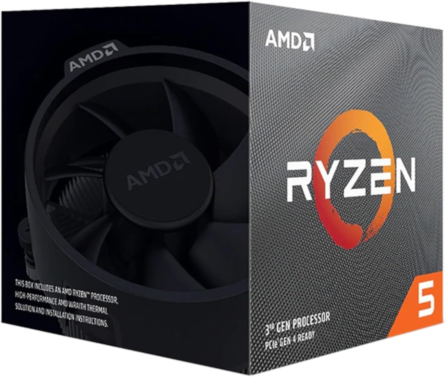 AMD Ryzen 5 3400G 4-core, 8-Thread Unlocked Desktop Processor with Radeon RX Graphics