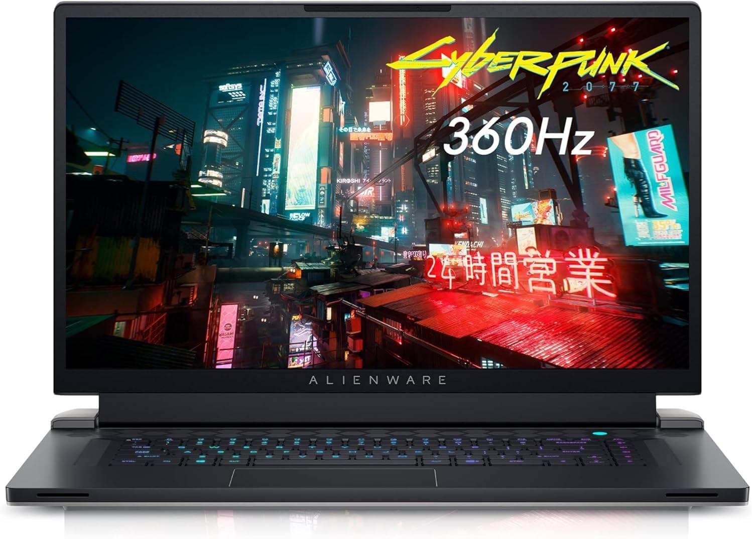 Dell Gaming Laptop | Alienware | Intel Core i7-12700H 14-Core | NVIDIA GeForce RTX 3070Ti 8GB | 16GB DDR5 | 2TB SSD | 17.3″ 1920 x 1080 360Hz | Win11 Pro – Wi-Fi 6E – RGB Backlit KB – Lunar Light