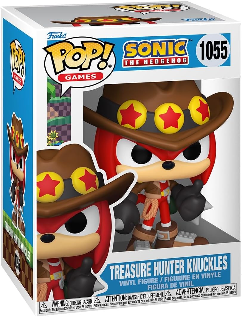 Funko Pop Games: Sonic – Treasure Hunter Knuckles