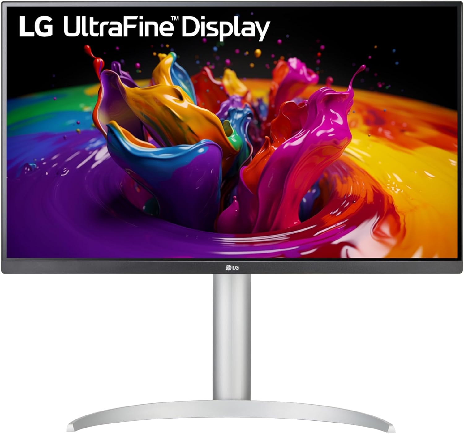 LG UltraFine 27-Inch Computer Monitor 27UP850N-W, IPS 4K with VESA DisplayHDR400 and USB Type-C, White